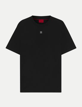 HUGO T-Shirt mit Logo Schwarz S