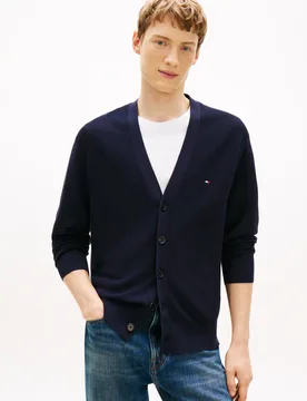 COOL TOUCH STRUCTURE CARDIGAN male - XL - FashionsVida