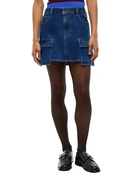 Minigonna Dw0dw2358 Denim Dark 28