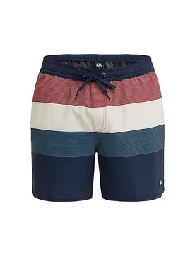 Herren Badeshorts Stretch Scallop Volley dunkelblau XL M - Quiksilver - FashionsVida