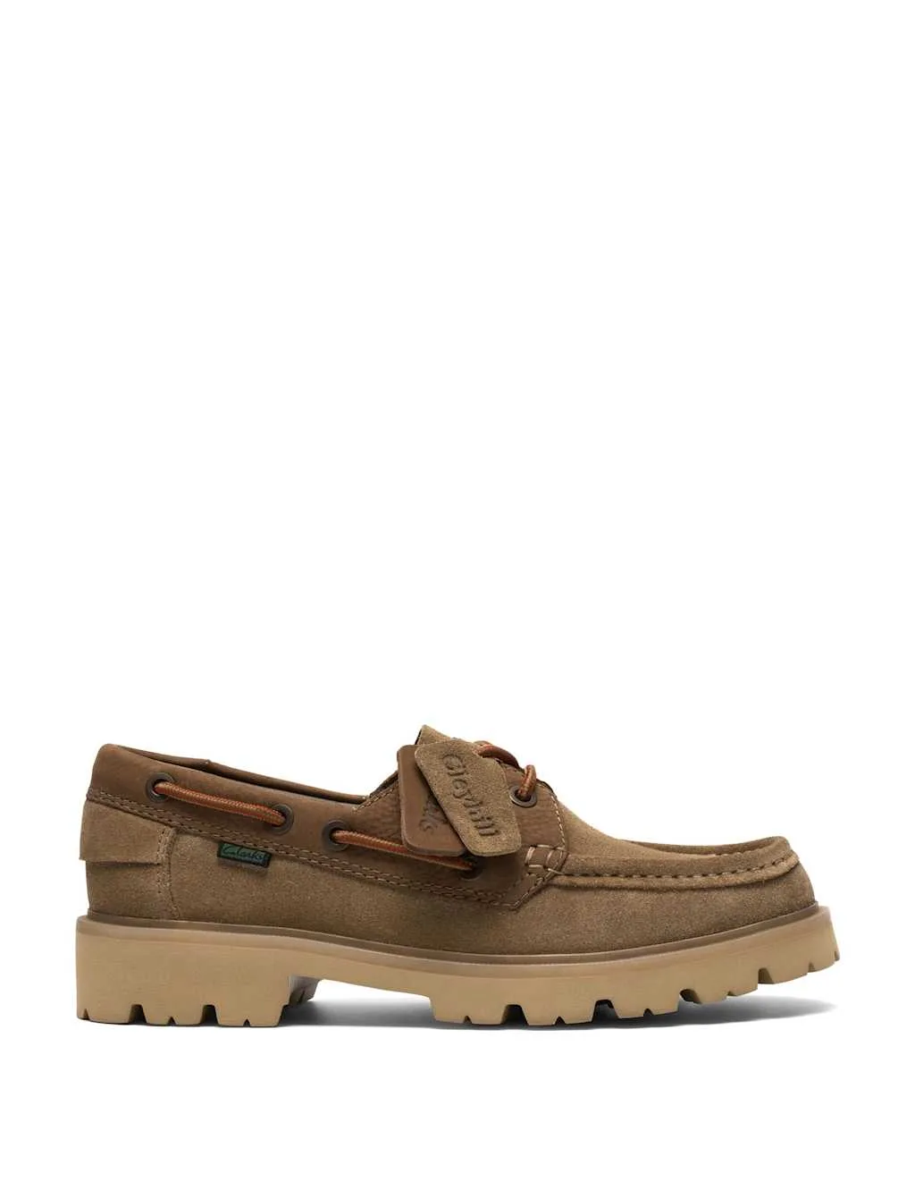 Cleyhill Leather Boat Shoes Sand male - Clarks - FashionsVida