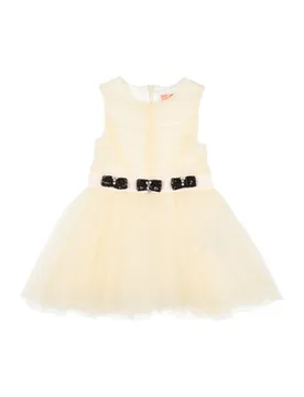 Vestido para niña Chica Hueso 6,8 Chica - Elisabetta Franchi - FashionsVida