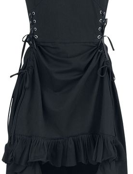 Kleid knielang - Soleil Dress - S bis 4XL - für Damen - Größe M - schwarz - Frauen - female