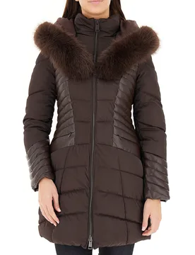 Guess Piumino traputato MARRONE S - Guess - FashionsVida