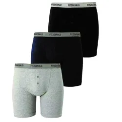 Pack Mens Boxer Shorts Plus Size Underwear - Black Cotton - Size 6xl