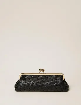 Pochette tressée à la main - TWINSET - FashionsVida