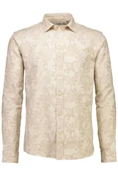 XL Jacquard cotton shirt L/S male