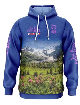 Felpa Con Cappuccio Trail Run Montblanc 2023 Multicolour XS - OTSO - FashionsVida