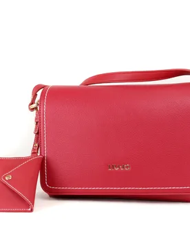 Borsa a tracolla AA5164 E0058 Rosso Pompeiano - Liujo - FashionsVida