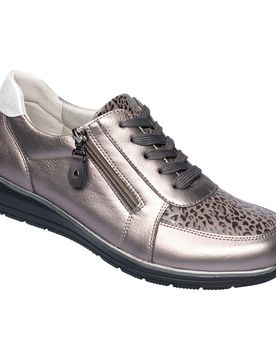 Komfort-Sneaker „Helga“ silber 42 Damen