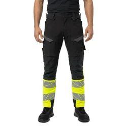 Pantalon De Travail Accelerate Safe 19179 Black / Hi-Vis Yellow 62