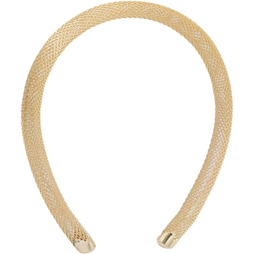 Diadema fina Rounded Gold - Atelier - FashionsVida