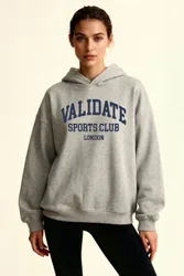Varsity Women's Oversized Hoodie - - Size: S
