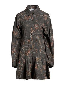 Mini-Kleid Damen Dunkelgrün 34 Damen