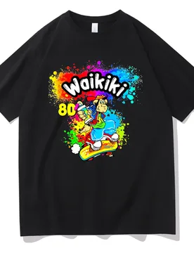 Love Graffiti Lc Waikiki Monkey T-shirt Funny Cartoon Monkey Print Tshirt Men Women Fashion Oversized T Shirts Male Cotton Tees - Aliexpress - FashionsVida