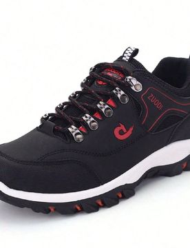 Par de zapatos deportivos para hombre, zapatos casuales transpirables, zapatos de senderismo antideslizantes para mujer, zapatos de correr al aire lib