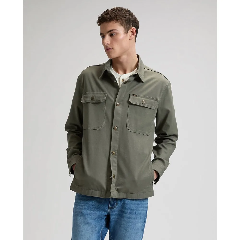 Camisa de hombre dos bolsillo de corte relaxed - Lee - FashionsVida
