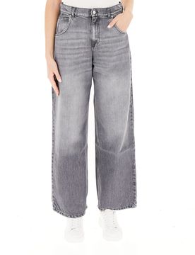 VICOLO Jeans wide leg GRIGIO XS