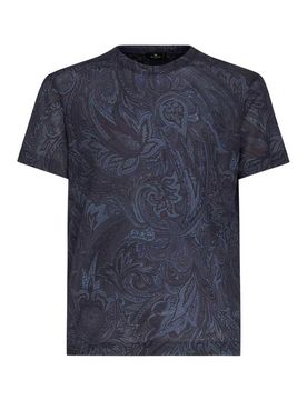 Etro T-shirt con stampa paisley