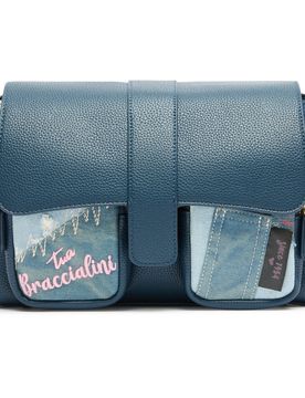 Jinny Borsa a tracolla B19122 Blu