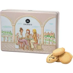 Galletas de mantequilla con pepitas de chocolate