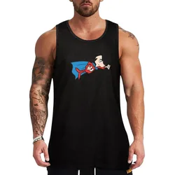 Under>Dog Tank Top Soft Basic Tank Top Breathable Sleeveless Daily Shirt
