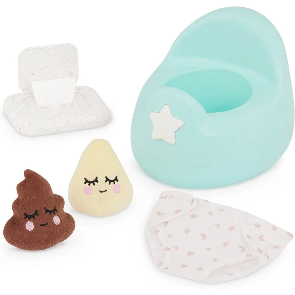 Orinal con sonidos y accesorios para muñeca Bebe - LullaBaby - FashionsVida