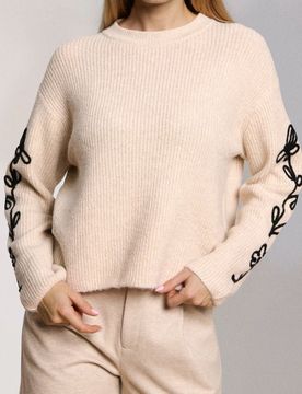 Sinsay - Maglione a costine - beige