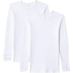 Pack de dos camisetas interiores de hombre de manga larga