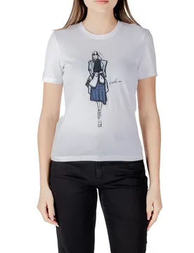Only T-Shirt Weiß 485623