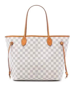 Damier Azur Neverfull MM - Louis Vuitton - FashionsVida