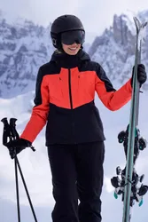 Altitude Extreme' Womens Padded Ski Jacket Waterproof Winter Coat Pink - Size 10 Uk