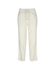 Pantalon coupe jogging crème 44