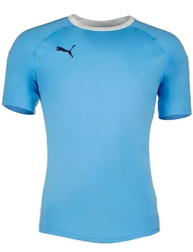 Teamliga Short Sleeve T-shirt Team Light Blue M - Puma - FashionsVida