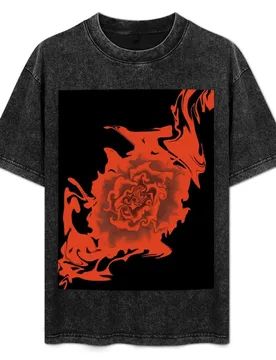Rose Bloom Abstract T-Shirt Trendy Pattern T-Shirt for Men - Aliexpress - FashionsVida