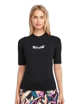 Rash Guard Manches Courtes Black Out L
