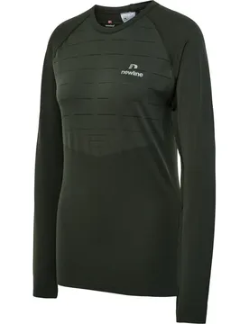 Pace Seamless Damen Longsleeve, grau XL