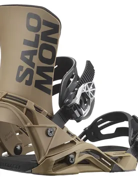 Fixations De Snowboard District Brown S