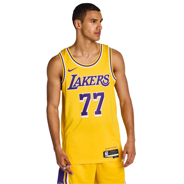 NBA Herren Trikots/Replikate - Gelb - Größe S - Poly Mesh Yellow S - Nike - FashionsVida