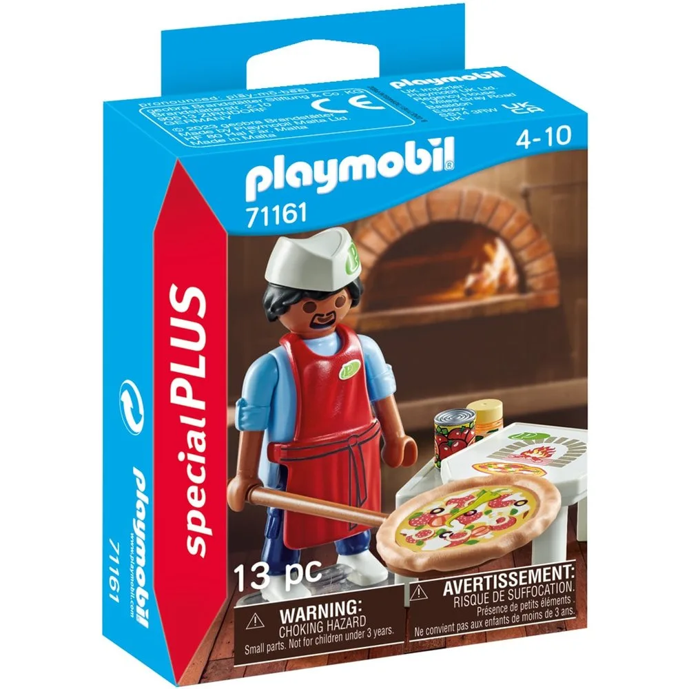 Figura Pizzero y accesorios Special Plus - PLAYMOBIL - FashionsVida