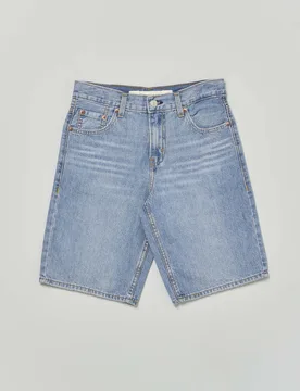 Bermuda Skate Levi's in denim lavaggio chiaro bleach washed - Levis - FashionsVida