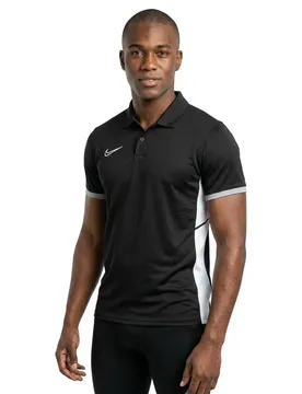 Polo à Manches Courtes Dri-fit Academy 25 Black / Wolf Grey / White / White L