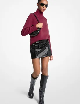 Jersey de mujer de lana con cuello alto - MICHAEL Michael Kors - FashionsVida