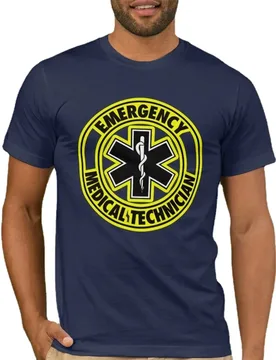 Star of Life Emblem EMT Seal Medical Paramedic T-Shirt 100% Cotton O-Neck Short Sleeve Summer Casual Mens T-shirt Streetwear - Aliexpress - FashionsVida
