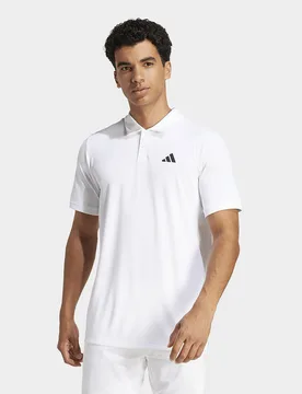 Mens Polo Da Tennis Club - Bianco, bianco bianco Uomo taglia XS - Adidas - FashionsVida