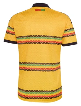 T-shirt à Manches Courtes Domicile Jamaica 26/27 Bold Gold XL - Adidas - FashionsVida