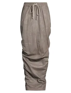 Maxi-Rock Damen Maulwurfsgrau 42 Damen - Rick Owens - FashionsVida