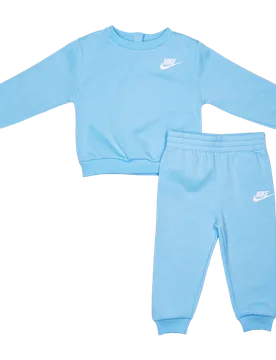 Club Lbr Unisex Tracksuits - Blue - Size 12 Months - Cotton Fleece - Blue - Size: 12 Months - Nike - FashionsVida