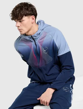 Miler All Over Print Jacke - Herren, Blau - male - Size: XXL - Nike - FashionsVida