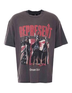 T-shirt Sun Fade Grey Dream On Tour